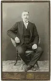 Kabinettsfotografi - man, Östhammar