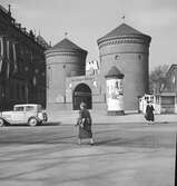 Hamburger Steintor i Hamburg. Tyskland-Holland-Belgien 1938.