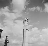 Frognerparken i Oslo. Norge 1946.