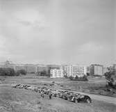 Från kringkastningen (radiohuset) i Oslo. Norge 1946.