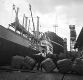 Hamnen i Oslo. Norge 1946.