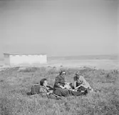 Picknick. Nyasaland (Idag Malawi). Afrika.