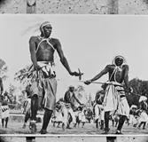 Bilder ur flygbolaget Sabenas resebroschyr. Afrika.