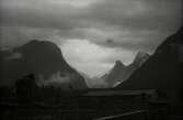 Norge 1946; Diabild. Joterdalen från Åndalsnäs