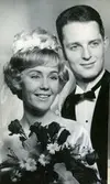 Bröllopsfoto av Gunilla Lagerström (1941 - 1998) och Ulf-Göran 