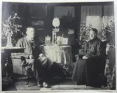 Viktor och Klara Gustava Svahn i Mjölnarbostaden