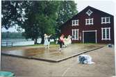 Föreställning vid Forsviks bruk, juli 2002.