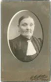 Kabinettsfotografi - Karolina Ersson, Uppsala 1915