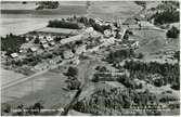 Vykort - flygfoto över nedre Hammaren, Harg, Uppland