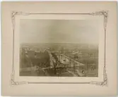 Vy över Svandammen från Uppsala slott