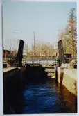 Broöppning av den gamla bron vid Forsviks sluss