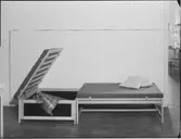 SÄNGAR FOTOGR. HOS WESTERBERGS MÖBLER, FLEMINGGATAN STHLM