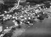 Flygfoto över Klockestrand