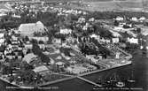 Jubileumsutställningen Härnösand 1935. Flygfoto.