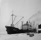 Fartyget Ramsö vid kaj

