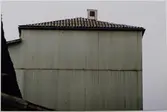 Gjuteriet, sandsilo från 1966, korrugerad plåt, eternittak
