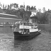 Fartyget Torsvik I på Älven
Rederi/Ägare: Torsviks Sågverks AB; Tillverkad: 1900; Fotograferat före 1960