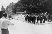 Boråsmässan 1933. Parad längs med Stora Brogatan, kv Nornan.