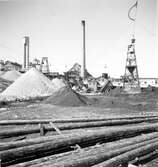 Utansjö Cellulosa AB, tillkommet 1897 på konsul Fritz Versteeghs förslag för att tillvarata klentimmer. Fabriken togs i drift i mars 1900. 