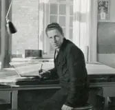 Tjänstemän under tidigare år. Ingenjör Sigvard Lind.
Borås Mekaniska Verkstad.