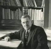 Tjänstemän under tidigare år. Ingenjör Arthur Åhman.
Borås Mekaniska Verkstad.