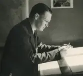 Tjänstemän under tidigare år. Ingenjör Rolf Werner.
Borås Mekaniska Verkstad.