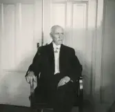 Pensionärer. Kamrer Carl Fredrikson. Anställd 1901 - 1946.
Borås Mekaniska Verkstad.