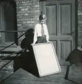 Personalen i arbete. Ulf Smedberg.
Borås Mekaniska Verkstad.