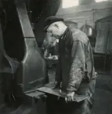 Personalen i arbete. Olle Larsson.
Borås Mekaniska Verkstad.