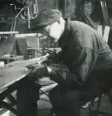 Personalen i arbete. Emil Johansson.
Borås Mekaniska Verkstad.