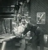 Personalen i arbete. Einar Jonsson.
Borås Mekaniska Verkstad.
