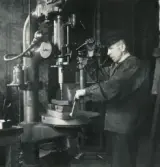 Personalen i arbete. Claes Johansson.
Borås Mekaniska Verkstad.