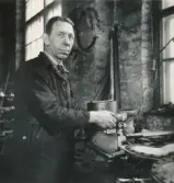 Personalen i arbete. Gustaf Eriksson.
Borås Mekaniska Verkstad.