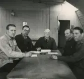 Verkstadsklubbens styrelse tillvaratager arbetarnas intressen. Borås Mekaniska Verkstad.