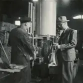 Arbetsledning och kontroll. Avsyning.
Borås Mekaniska Verkstad.