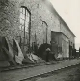 Borås Mekaniska Verkstad, år 1948. Exteriör.