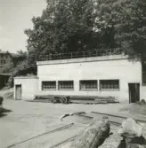 Borås Mekaniska Verkstad, år 1948. Gård.