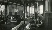 Svarvareverkstad år 1933.
Borås Mekaniska Verkstad.