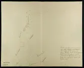 Skilda lappmarker. Teckning av Johan Turi.  L.A. 874 nr. 12  Stjärnhimmel med text på samiska.