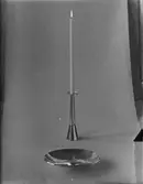 SILVERSKÅL OCH LJUSSTAKE