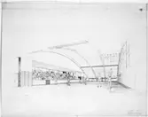 IDROTTSHALL I SUNDSVALL (MODELL + RITNINGAR