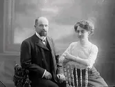 Baron Fägersköld med maka Lillian Fägersköld.