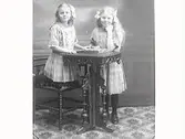 Ateljébild. av systrarna Svea och Ingrid Hallberg.