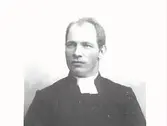 Mansporträtt. Kyrkoherde Nordström.