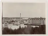 Upsala hospital, Asylen, Ulleråker, Uppsala omkring 1900