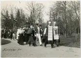 Karneval, Uppsala 1900