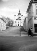 Domkyrkan exteiör från Västra Kyrkogatan,