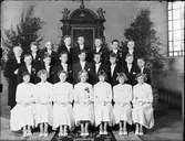 Konfirmander, Östhammars kyrka, Uppland