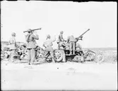 Militär på Väddö skjutfält, Uppland