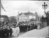 Studenter i Universitetsparken, Uppsala